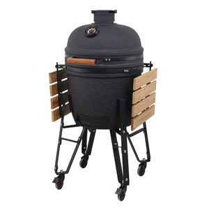 Parrilla Kamado de Cerámica de 21 Pulgadas <span class=keywords><strong>para</strong></span> Barbacoa y <span class=keywords><strong>Ahumador</strong></span> con Parrillas de Acero Inoxidable <span class=keywords><strong>para</strong></span> Cocina Exterior, <span class=keywords><strong>Ahumador</strong></span> de Carbón <span class=keywords><strong>para</strong></span> Jardín - Product Image 1
