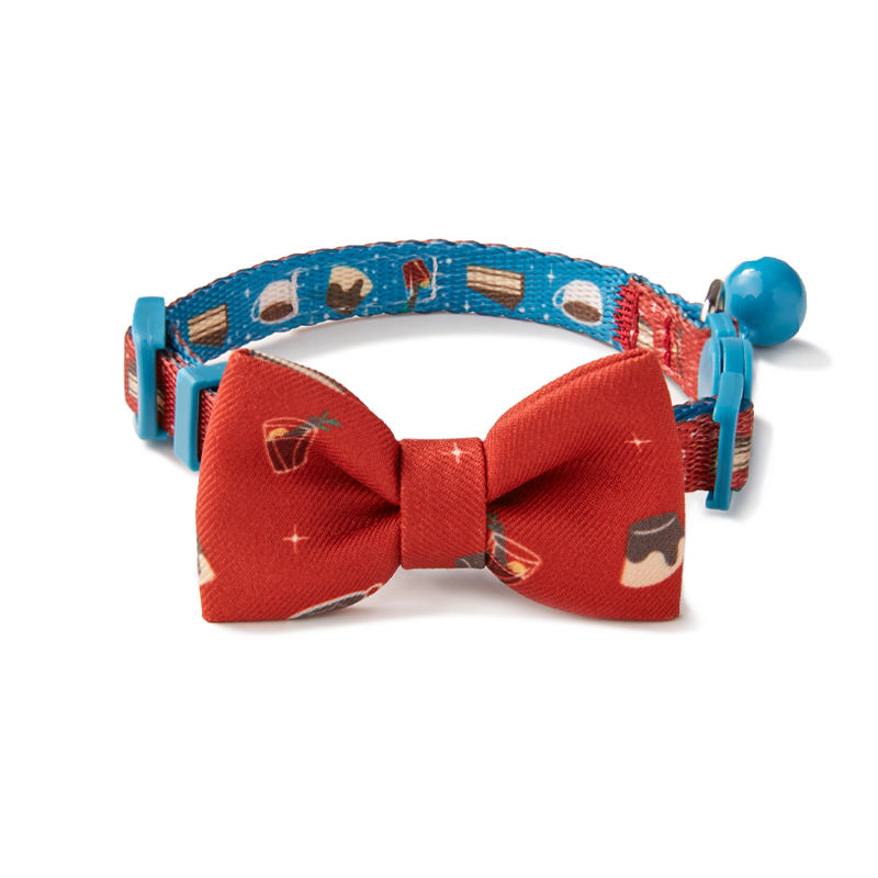 Collier pour animaux de compagnie + Bow Tie1