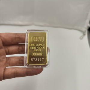 Lingote de Oro Cuadrado de 1oz de Swiss <span class=keywords><strong>Bank</strong></span>, Chapado en Oro, Moneda Conmemorativa Coleccionable de Moneda Extranjera - Product Image 5