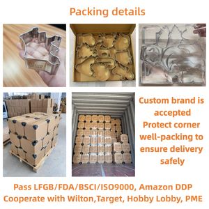 Molde personalizable para sándwich de galleta de perro, cortador de galletas de acero inoxidable de grado alimenticio para molde de alta calidad - Product Image 3