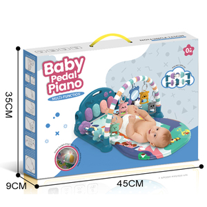 Alfombra <span class=keywords><strong>de</strong></span> Juego Multifuncional para Bebés con Pedal <span class=keywords><strong>de</strong></span> Piano, Juguetes Colgantes y Proyección <span class=keywords><strong>de</strong></span> Luz Estelar, Tapete <span class=keywords><strong>de</strong></span> Actividades para Bebés - Product Image 2