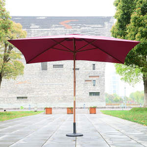 Parasol en bois avec mât central, couleur personnalisée, parasol en bois pour la plage, le jardin, l'extérieur, pour l'<span class=keywords><strong>Espagne</strong></span>, Yichang, Tetley's Heather Dew - Product Image 4
