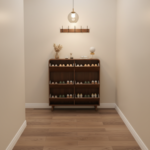 <span class=keywords><strong>Meuble</strong></span> d'entrée moderne pliable grande capacité, ultra-fin, avec rangement pour <span class=keywords><strong>chaussures</strong></span> et portes battantes, idéal pour le salon - Product Image 6
