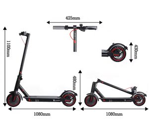Trottinette électrique pliable <span class=keywords><strong>Xiaomi</strong></span>, trottinette électrique pliable pour la mobilité, 36v, import de trottinettes électriques de Chine - Product Image 3