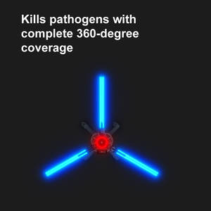 Esterilizador UV SOTO UV360 Purificador de Aire Comercial Lámpara Germicida para Desinfección y Esterilización en Hospitales, Escuelas y Hoteles - Product Image 2