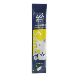 Custom stampato pellicola liscia opaca per trattare con gatto Snack Stick in alluminio bustina di imballaggio superficie lucida laminazione pellicola per alimenti - Product Image 4