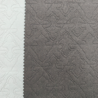 Tissu en similicuir de créateur respirant en PU polyester, cuir souple, vente en gros, cuir artificiel fin et léger