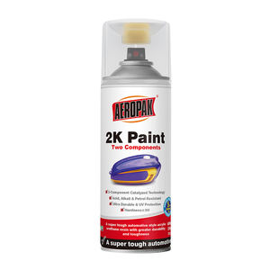 AEROPAK Aerossol 400ml High Gloss 2k Auto Reparação Resina Acrílica Car Reparação Automotiva Motocicleta Anticorrosion 2k Paint Spray - Product Image 1