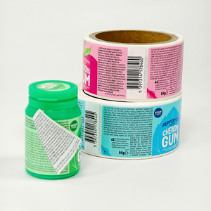 Custom Peel Off Expanded Content Label <b>Sticker</b> Extended Content for Medicine Bottle Pharmaceutical Instruction Leaflet Printing - Product Image 5