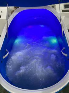 Baignoire Spa Jacuzzi à Bulles avec Jet d'Eau, 3D, Grande, pour 2 Personnes, Réduction du Stress, Anti-Gravité, Flottante, Massage à l'Eau Salée, <span class=keywords><strong>Hydro</strong></span> Tank Pod - Product Image 3