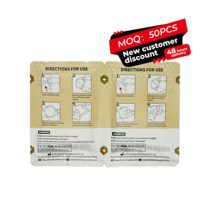 Ngực con dấu huyệt vết thương mặc quần áo Băng khẩn cấp với valved ngực chấn thương con dấu y tế chiến thuật - Product Image 3