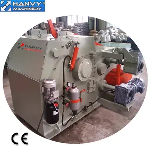 Plywood Machinery Factory BX216 Electric Drum Wood Veneer Chipper Shredder Machine