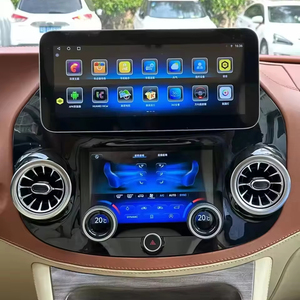 Radio para Auto Android con Panel de Aire Acondicionado para <span class=keywords><strong>Mercedes</strong></span> Benz Vito 12.3, Control Multimedia de CA, Navegación GPS, Pantalla Táctil, Entretenimiento para Asientos Traseros - Product Image 1