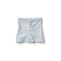 Nouveau tissu rayé filles enfants crème solaire à volants princesse imprimé maillot de bain nordique principal Push série à manches longues crème solaire costume