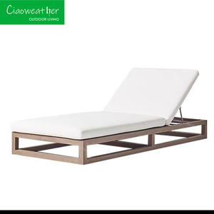 Sillón de ocio al aire libre <span class=keywords><strong>cama</strong></span> de madera Villa Hotel jardín sol salón <span class=keywords><strong>terraza</strong></span> piscina sillón - Product Image 6