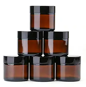 Avertan Toples Krim Wajah untuk Mata Tubuh, Kemasan Kosmetik Emas Bambu Mulut Lebar 50Ml 200Ml