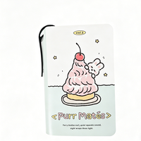 Carnet de notes mini Myway 2026 en gros, motif chat Kawaii, créatif et portable pour fournitures de bureau et scolaires