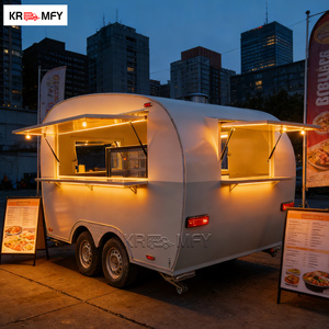 Camion de vente de boissons protéinées personnalisées, remorque de restauration sportive unique - Product Image 4