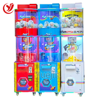 Jeu de Gacha interactif Vendeur d'amusement Capsule à jetons Jouets pour Gashapon Egg Machine Boîte aveugle en acier inoxydable