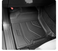 Tapis de sol toutes saisons pour Toyota Land Cruiser Prado LC200 (conduite à droite) en TPE avec design Cyberpunk, incluant accessoires de coffre – Spécial marché japonais