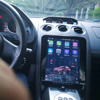 Écran vertical Android 12,1 pouces 8 cœurs pour Lamborghini Gallardo 2004-2015 Style Tesla Carplay GPS Multimédia Stéréo