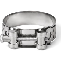 Collier de serrage en T en acier inoxydable 304 robuste et réglable pour tuyau d'échappement et d'admission