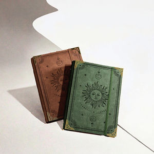 MAD11 Средневековый Кожаный Блокнот с незакрепленными листьями - Product Image 4