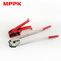 Ensemble tendeur et scelleur manuel de sangles PET H19 J19 pour outils manuels de cerclage plastique de 13-19 mm