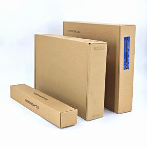 Cajas <span class=keywords><strong>de</strong></span> Cartón Corrugado Kraft Impresas Personalizadas, Cajas <span class=keywords><strong>de</strong></span> Envío Marrones <span class=keywords><strong>de</strong></span> Doble Pared para Embalaje <span class=keywords><strong>de</strong></span> Computadoras Portátiles y Cuadernos, Venta al Por Mayor - Product Image 1