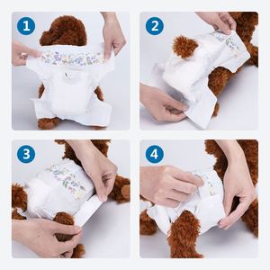Pañales Desechables Ecológicos para Mascotas OEM, Pañales para Cachorros de Carbón de Bambú, Pañales de Carbón Activado con Super Absorción, Precio Económico - Product Image 2
