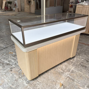 High End anpassbar mit galvani sierter Metallrahmen-LED-Streifen beleuchtung für Boutique Showcase Jewelry <span class=keywords><strong>Cabinet</strong></span> - Product Image 1