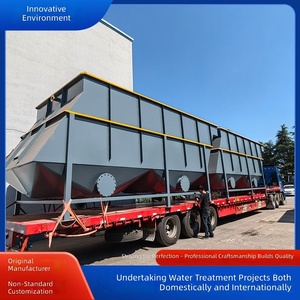 Lanmela China Flachbodiger Sedimentationstank Druck- und Färbeabwasserbehandlungsanlage Schrägplattensickerung Reinigung - Product Image 2