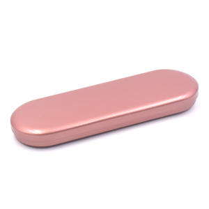 Metal Pencil Case Metal Tin Pencil Box Wholesale Round Custom Fountain Pen Gift Metal Pencil Case Tin Box