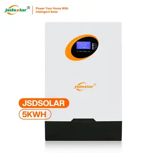Jsdsolar pin lithium realpower 48V 51.2V 100 200AH Lithium Ion lifepo Pin ngân hàng điện 6000 chu kỳ 10 năm bảo hành năng lượng mặt trời