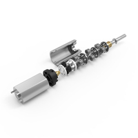 Moteur à engrenages planétaires DC à faible régime Zhaowei MD012012-1296 12 mm 6 tr/min 1,8 kgf.cm pour équipement de test de la qualité de l'eau