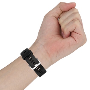 Bracelet de <span class=keywords><strong>montre</strong></span> en silicone pour <span class=keywords><strong>Garmin</strong></span> Forerunner 945 Lite/935/<span class=keywords><strong>745</strong></span>/Fenix 5 Plus/Fenix 6/Quatix 5, boucle à ardillon en caoutchouc étanche - Product Image 4