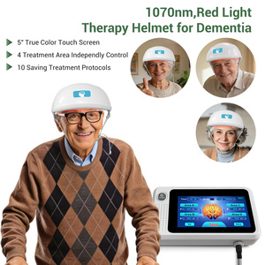 Casco de Terapia de Luz Infrarroja Transcraneal de 1070nm y 36W, Dispositivo de Fotobiomodulación para Parkinson, <span class=keywords><strong>Alzheimer</strong></span>, Demencia y Bienestar Mental - Product Image 1