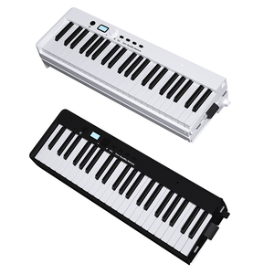 2023 meilleure vente DC 5V 2A batterie au lithium intégrée <span class=keywords><strong>piano</strong></span> pliant numérique pour tous les âges <span class=keywords><strong>piano</strong></span> de voyage avec 88 claviers - Product Image 2
