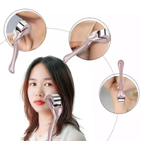 Rouleau de massage facial et corporel personnalisé avec logo, bâton de massage froid pour la thérapie par le froid, lifting et contouring de la peau, masseur de beauté pour les soins de la peau