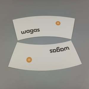 Vaso de Papel de Pulpa de Madera, Material Prima para Vasos Desechables, Logotipo Personalizado, Vaso de Papel para Bebidas Calientes y Café - Product Image 3