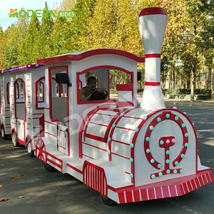 Équipement de parc d'attractions pour enfants, train touristique sans rails pour Luna Park, parc à thème, centre commercial, à vendre - Product Image 6