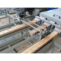 Transpalette en bois américaine multifonction 48*40 cloueuse limon en bois Euro ligne de production de palettes en bois
