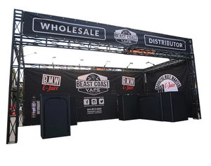 Pantalla de armadura de aluminio duradera impermeable sin herramientas portátil personalizada para equipos de <span class=keywords><strong>ferias</strong></span> comerciales <span class=keywords><strong>y</strong></span> <span class=keywords><strong>exposiciones</strong></span> - Product Image 2