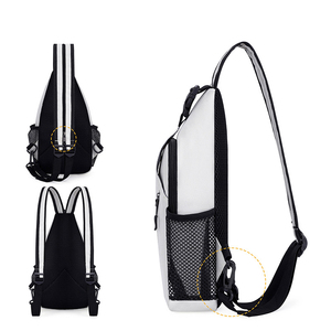 <span class=keywords><strong>Riñonera</strong></span> Personalizada Qetesh, Convertible en Mochila de Viaje, con Espalda de Malla Transpirable y Múltiples Bolsillos con Cierre - Product Image 4