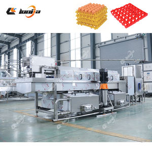 Lavadora Bandejas Ovos Máquina limpeza e esterilização bandejas plástico Máquina secagem limpeza bandejas - Product Image 2