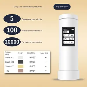 Tragbarer 220-V-Farbinstrument-Kolorimeter-<span class=keywords><strong>Tester</strong></span> für Kaffeenaht-Epoxid-<span class=keywords><strong>Sand</strong></span>-Farbspektrum passend zu 1 Jahr Garantie - Product Image 6