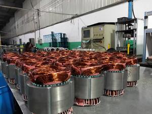 Moteur asynchrone triphasé <span class=keywords><strong>SALSON</strong></span> à faible bruit 10HP 4HP-75HP Y-132M-4, efficacité IE3, protection IP55, 380V, pour l'exploitation minière - Product Image 6