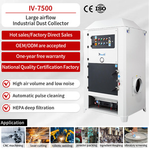 Nuovo Collettore di Polveri Industriale/Attrezzatura per la Rimozione della Polvere da Silos di Polvere di Calcare/Trattamento Polveri per Officina ad Alta Efficienza con Sistema Automatico a Getto - Product Image 1