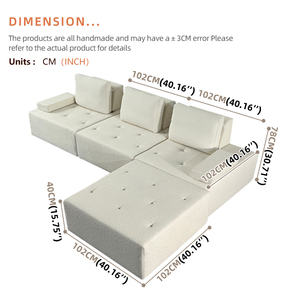 Divano Moderno in Schiuma Compressa per Soggiorno, Design Moderno a 3 Posti, Imballaggio Sottovuoto, Arredamento Modulare dalla Cina - Product Image 5