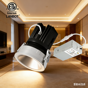 Plafonnier LED Encastré Circadien Moderne à Conception Modulaire Flexible DIY, Conforme ETL IP65, à Faible Éblouissement, Lampe de Qualité - Product Image 6